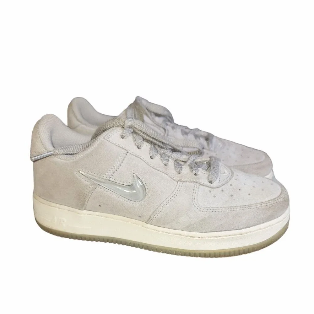 Nike Air Force 1 '07 Low Color of the Month Jewel Light Smoke Grey Sneakers Sz 6